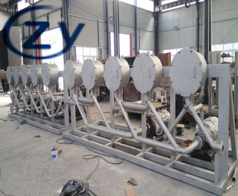 دستگاه فرآوری سیب زمینی کارآمد چند سایکلون 10-50t / H ظرفیت