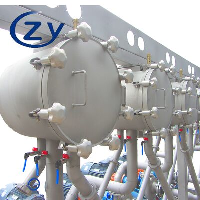 گروه چند سایکلونی فشرده برای حذف مداوم ناخالصی های نشاسته