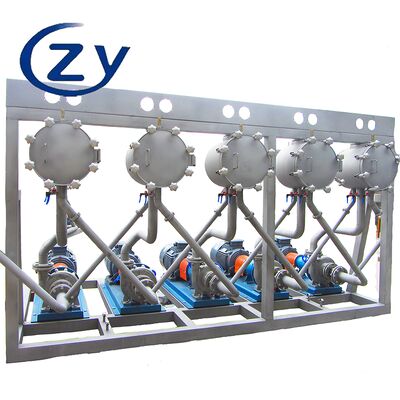 سیستم چند چرخه نشاسته با عملکرد بالا برای پاکسازی و پاکسازی کارآمد در خطوط پردازش لوله