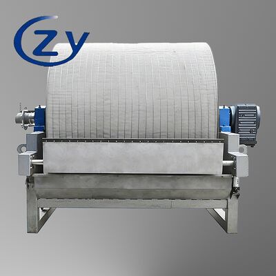 فیلتر درام وکیوم گرید غذایی، مخصوص آبگیری دوغ نشاسته سیب زمینی