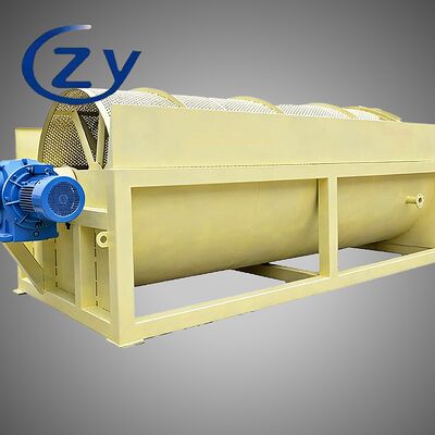 پاک کننده گندم چرخنده فولاد ضد زنگ با فرآیند پاک کردن ضد جریان برای تولید نشاسته صنعتی