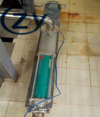 دستگاه پردازش نشاسته 15 کیلو وات Cassava / شیر نشاسته پمپ الیاف فشار قوی