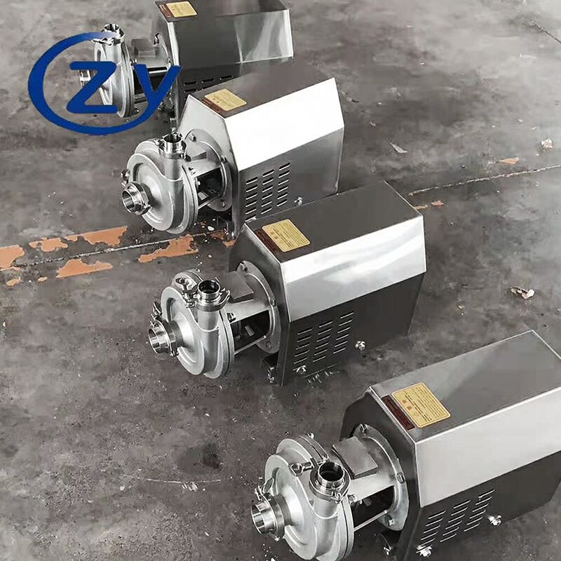 پمپ سانتریفیوژ بهداشتی برتر: انتقال مایعات بهداشتی برای خطوط تولید نشاسته صنعتی