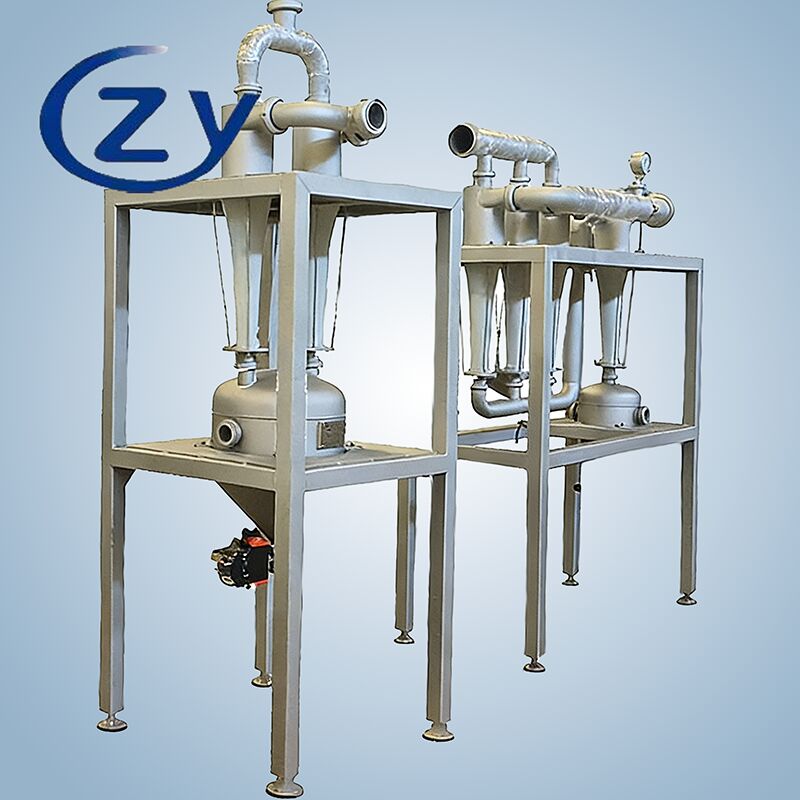 مواد غذایی SS304 Desander با جداسازی سانتریفیوژال و بدون قطعات متحرک برای تصفیه مدفوع نشاسته