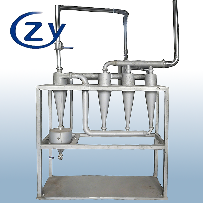 دستگاه پاکسازی گندم نشاسته ای با کیفیت بالا با استفاده از فولاد ضد زنگ SS304 بدون قطعات متحرک و ظرفیت 10 تن در ساعت