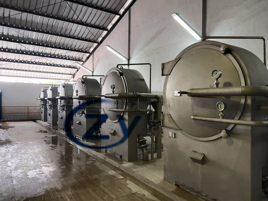 غربال گریز از مرکز خط تولید نشاسته کاساوا اتوماتیک 25t / H