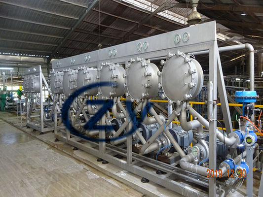 Key Starch Processing Machinery 2t/H Cassava Multicyclone Refining