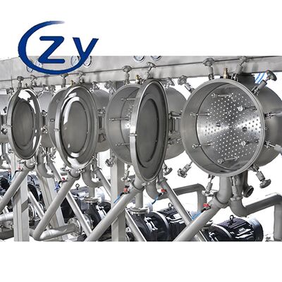 هیدروسیکلون نشاسته خالص: درجه بندی آب گندم و فیلتراسیون ناخالصی