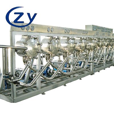 هیدروسایکلون نشاسته خوراکی - ساختار استیل ضد زنگ برای جداسازی بهداشتی