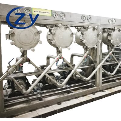 مولتی سیکلون نشاسته قابل سفارشی با جداسازی مطلوب گیاهان لوله