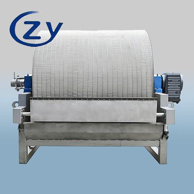 فیلتر درام خلاء فولادی ضد زنگ برای تخلیه آب نمک سیب زمینی
