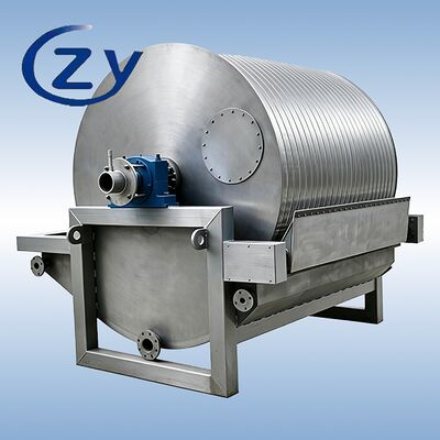 فیلتر خلاء فولاد ضد زنگ SS304 صرفه جویی در مصرف انرژی برای دستگاه آبگیری نشاسته 2-8 تن در ساعت