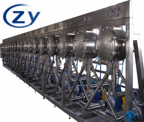 روغن زدایی امولسیونی تصفیه نشاسته هیدروسیکلون 2t/H 30kw