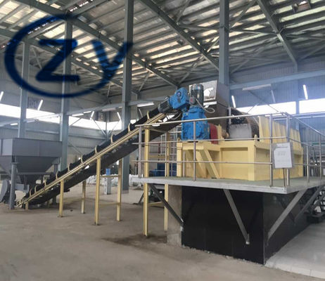 ماشین شستشوی سبزیجات پوست کنده آب کاساوا 18.5kw نوع درام چرخشی